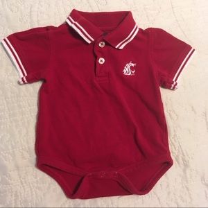 WSU Polo Onesie